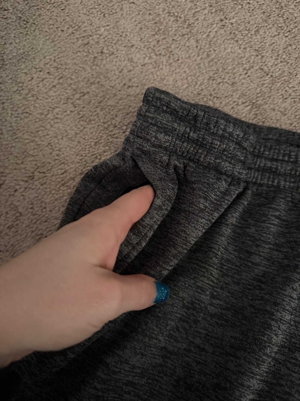 adidas Dark Gray Jogger Sweatpants size small - Picture 4 of 6